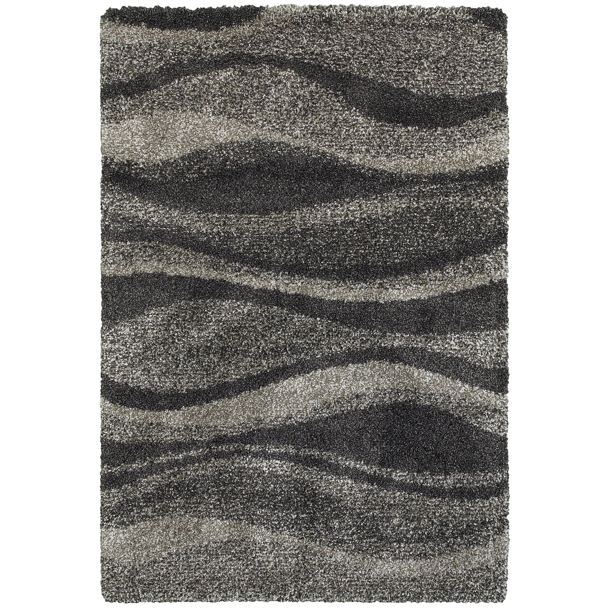 Henderson 5992E Grey Shag Rug