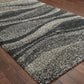 Henderson 5992E Grey Shag Rug