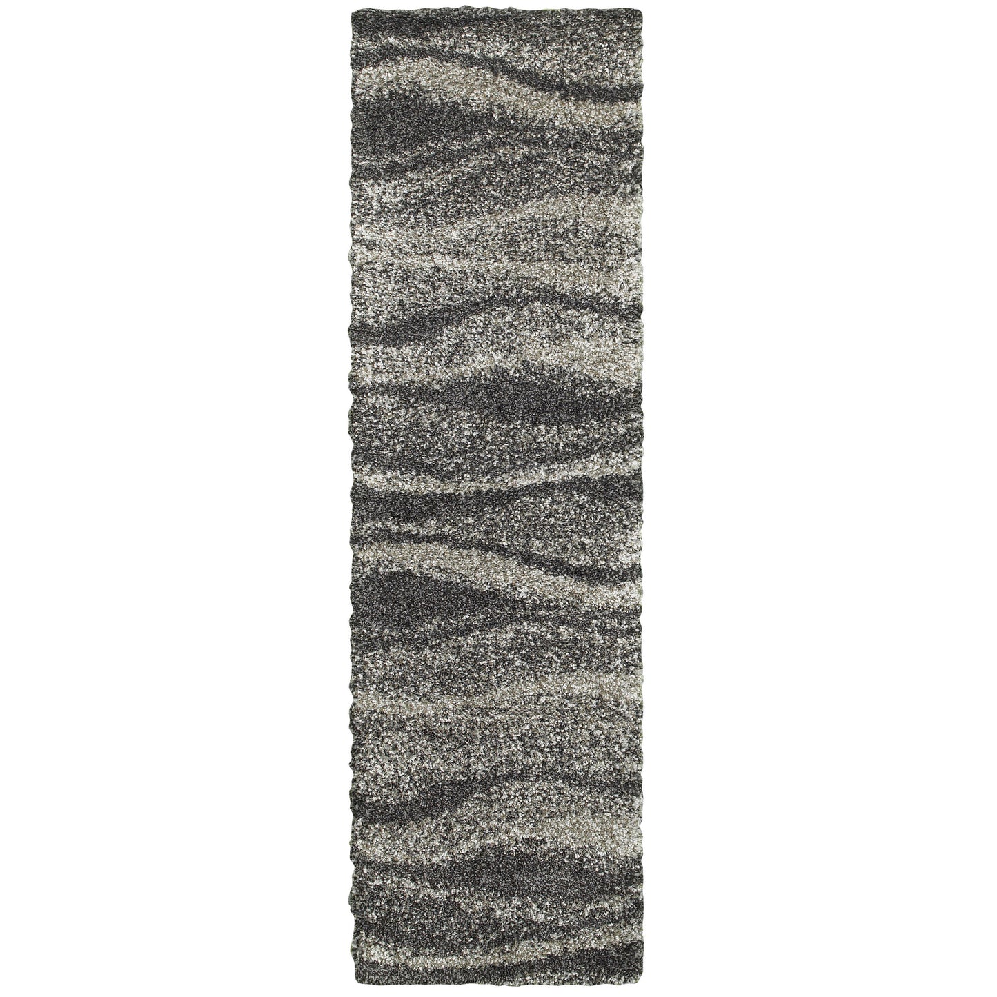 Henderson 5992E Grey Shag Rug