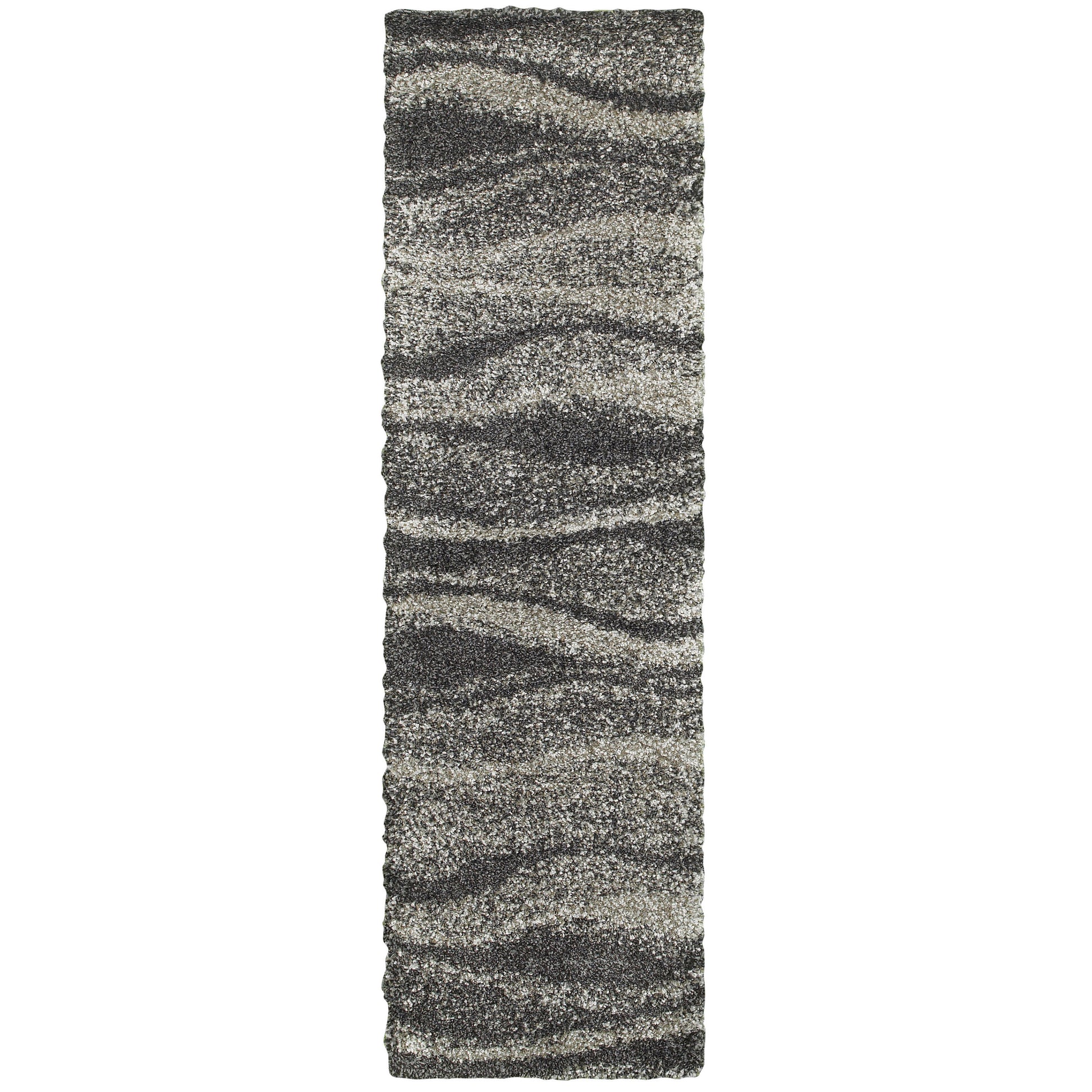 Henderson 5992E Grey Shag Rug