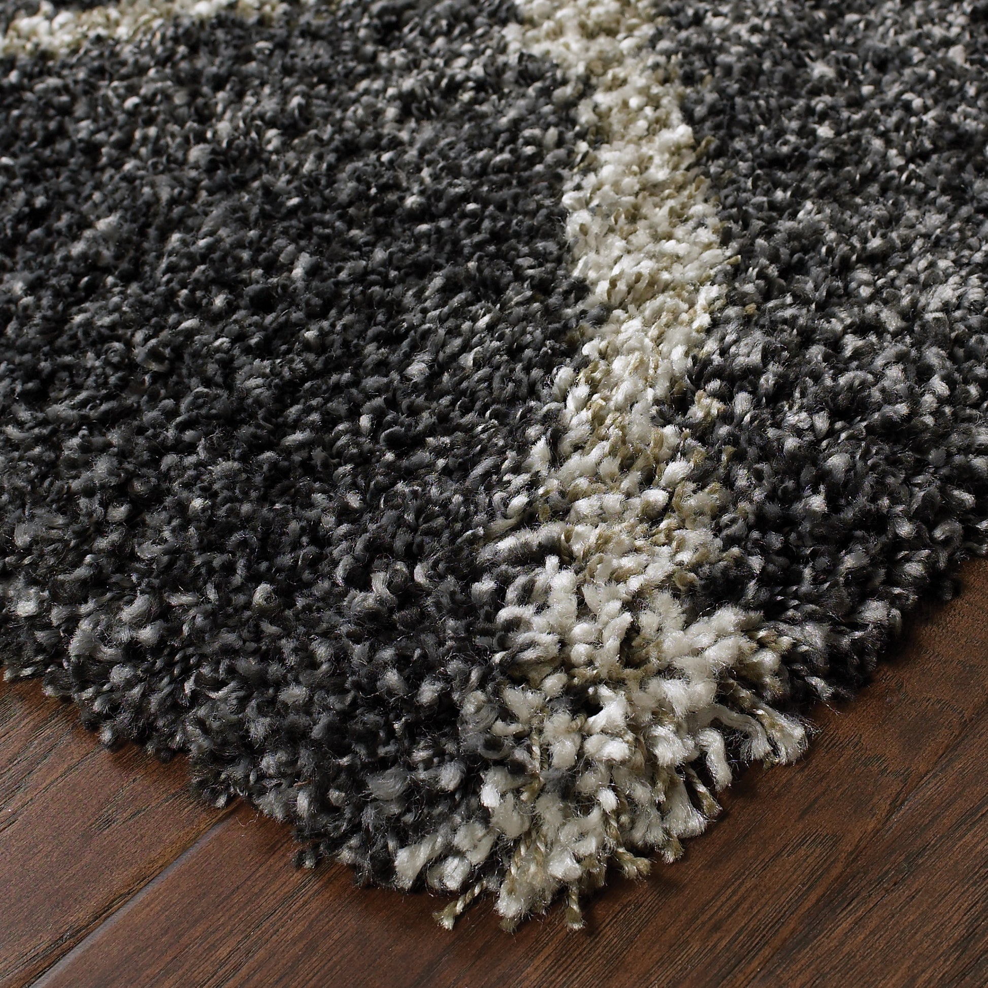 Henderson 090K1 Charcoal Lattice Rug