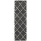 Henderson 090K1 Charcoal Lattice Rug
