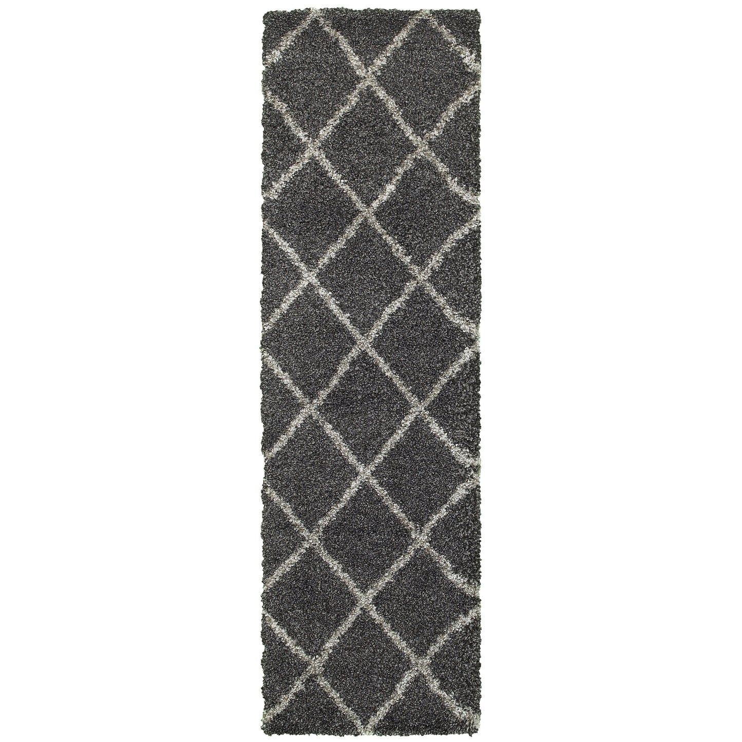 Henderson 090K1 Charcoal Lattice Rug