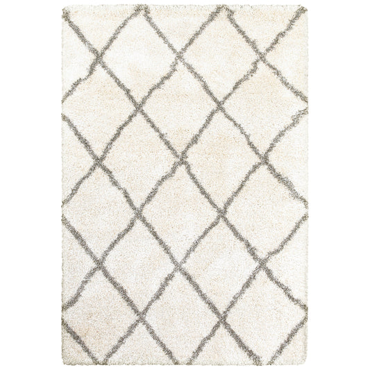 Henderson 090W9 Ivory Lattice Rug