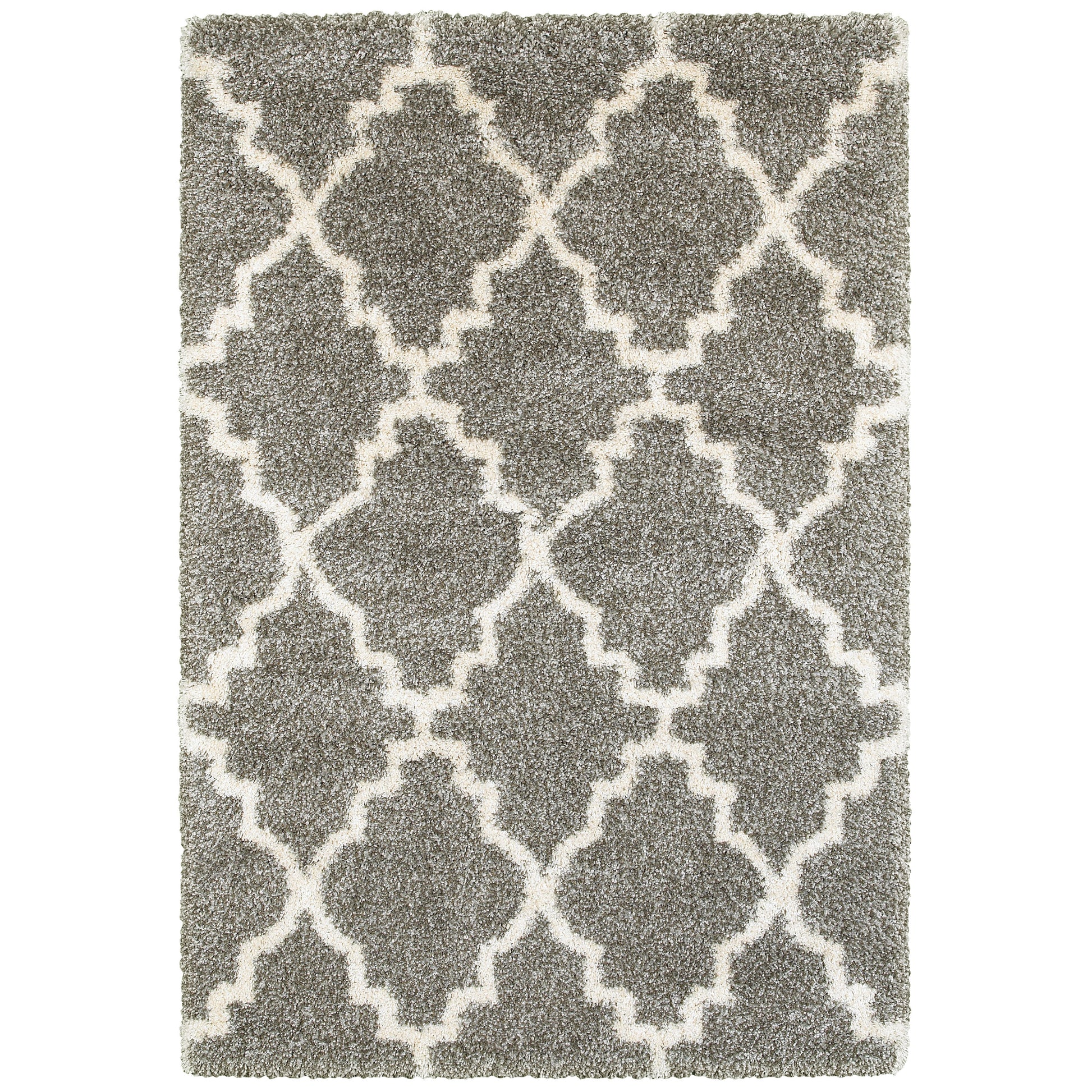Henderson 092E9 Grey Lattice Rug