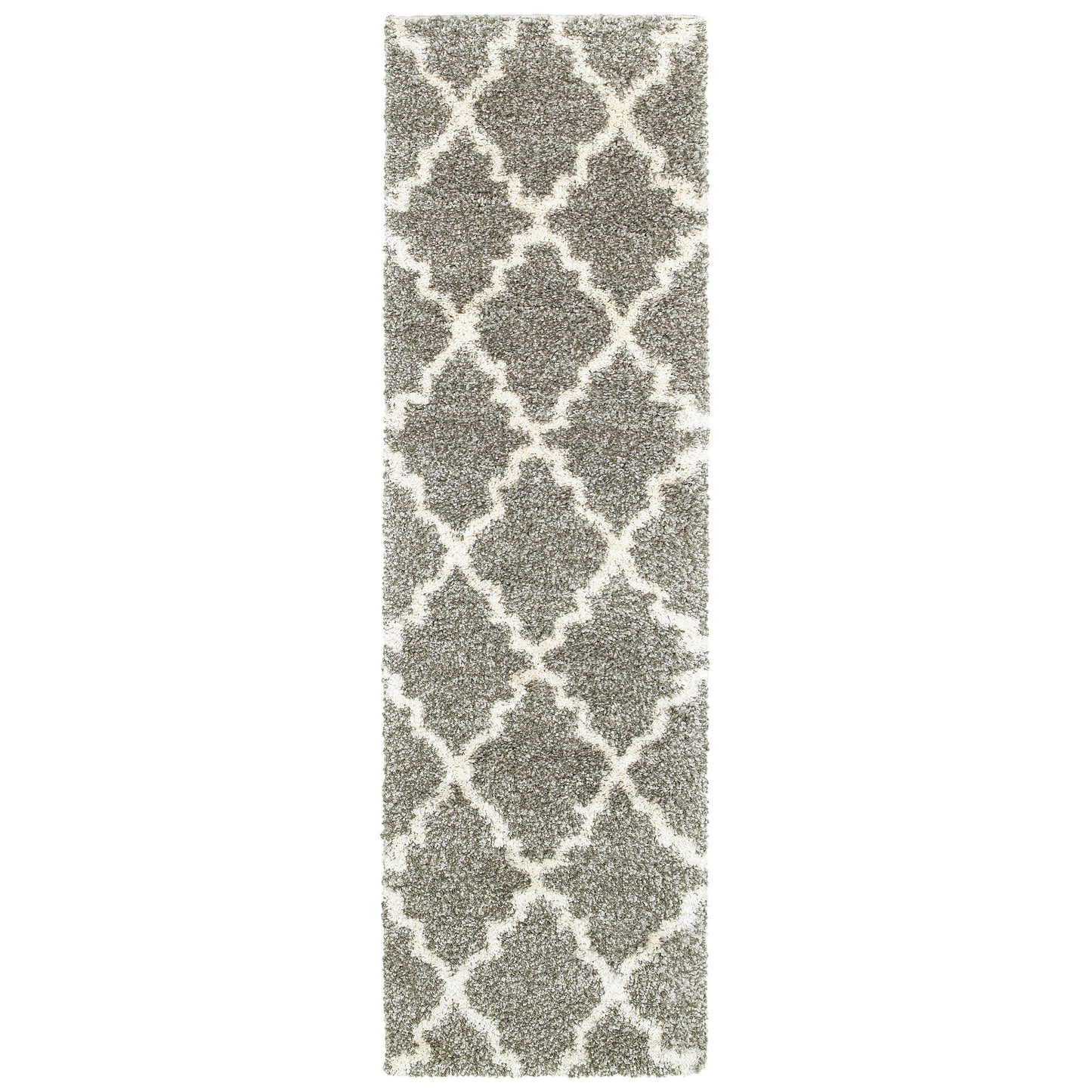 Henderson 092E9 Grey Lattice Rug