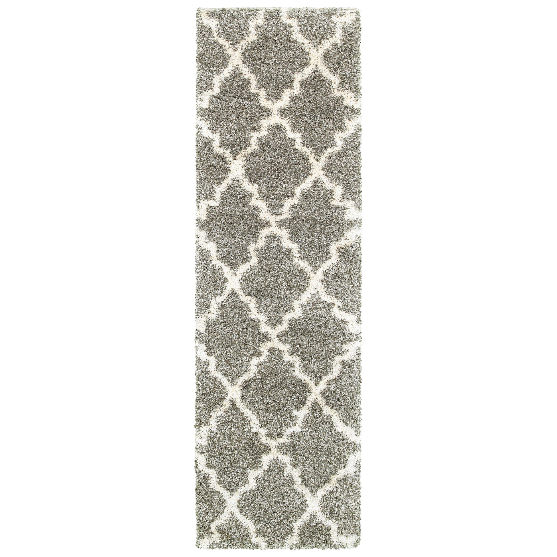 Henderson 092E9 Grey Lattice Rug