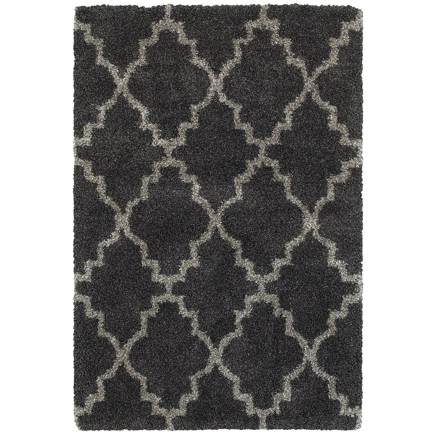 Henderson 092K1 Charcoal Lattice Rug