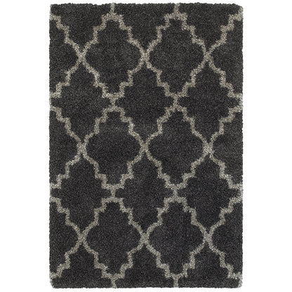Henderson 092K1 Charcoal Lattice Rug