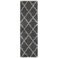 Henderson 092K1 Charcoal Lattice Rug