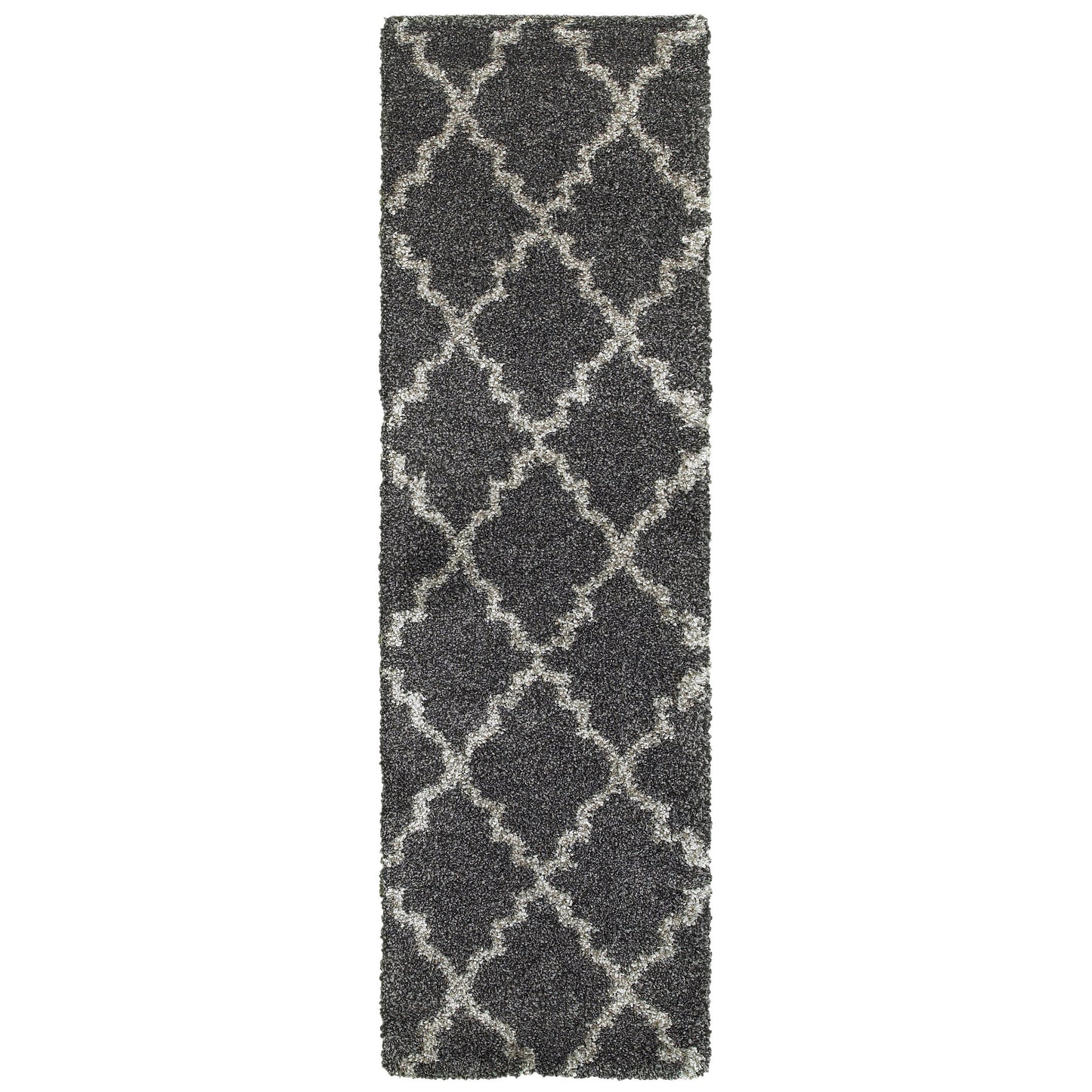 Henderson 092K1 Charcoal Lattice Rug