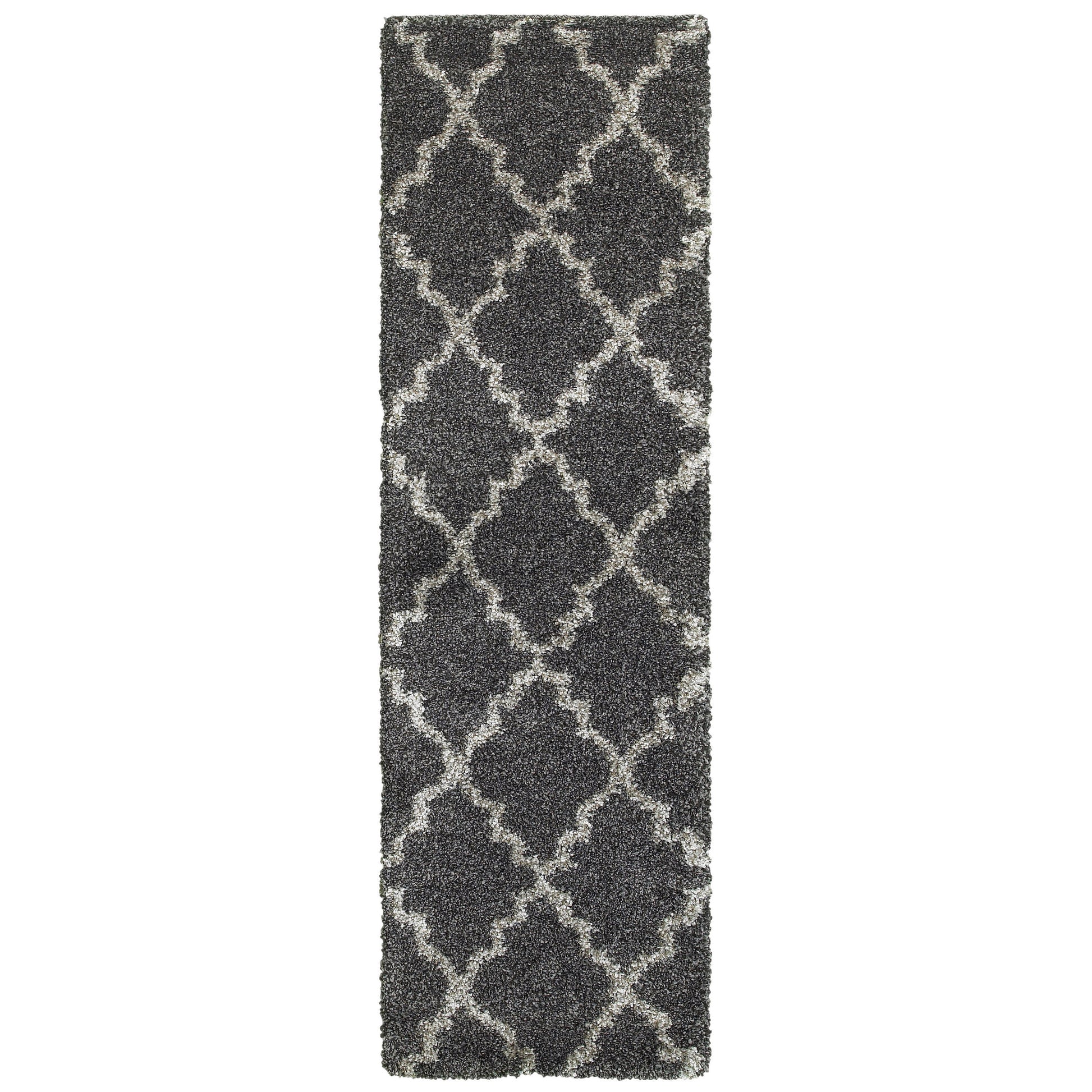 Henderson 092K1 Charcoal Lattice Rug