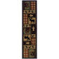 Hudson 1067A Brown Southwest/Lodge Rug