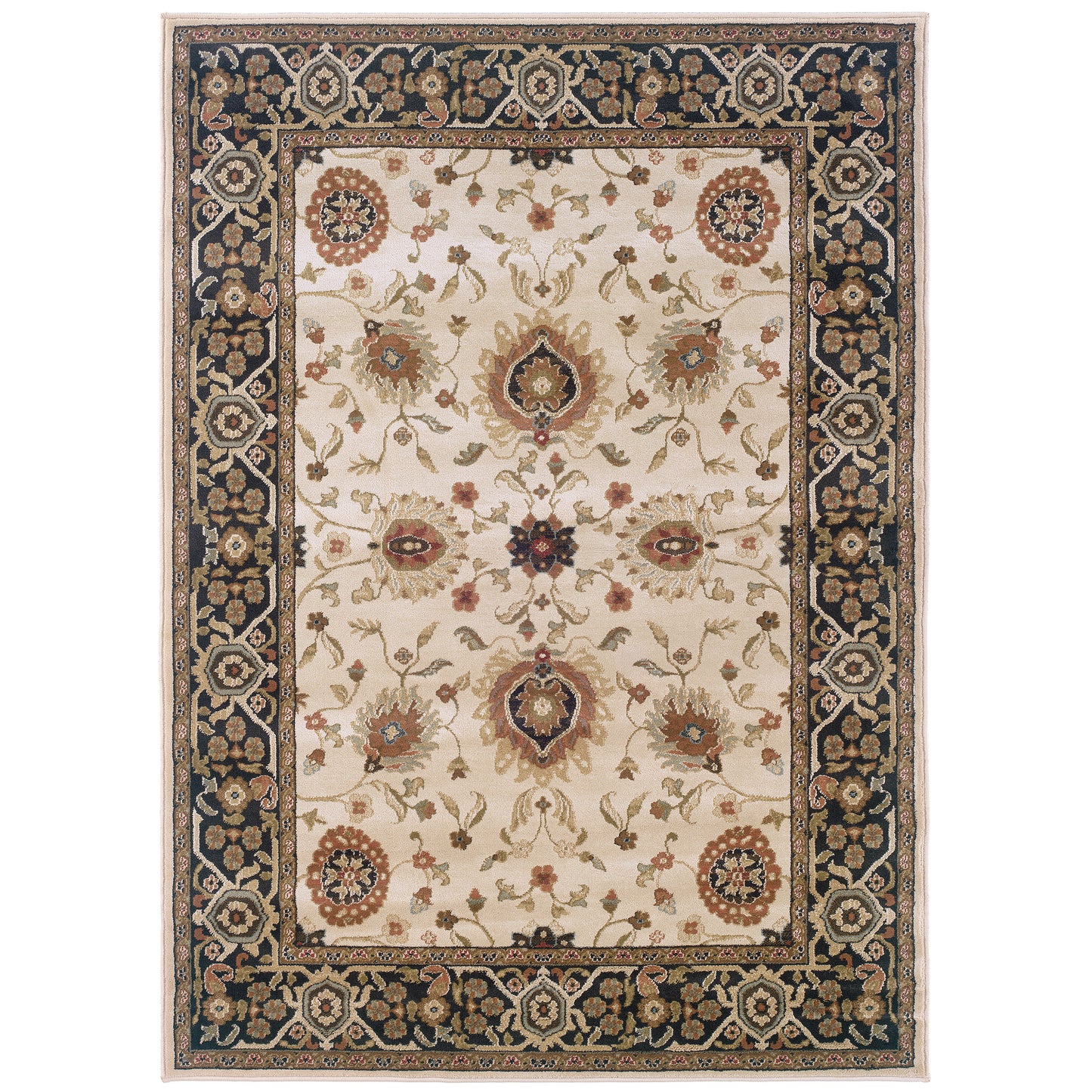 Hudson 1338C Beige Oriental Rug