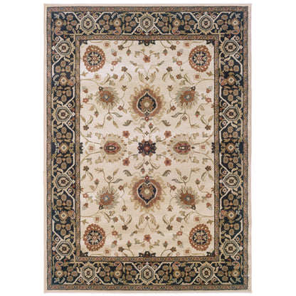 Hudson 1338C Beige Oriental Rug