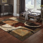 Hudson 2544B Brown Abstract Rug
