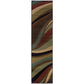 Hudson 2666F Brown Abstract Rug