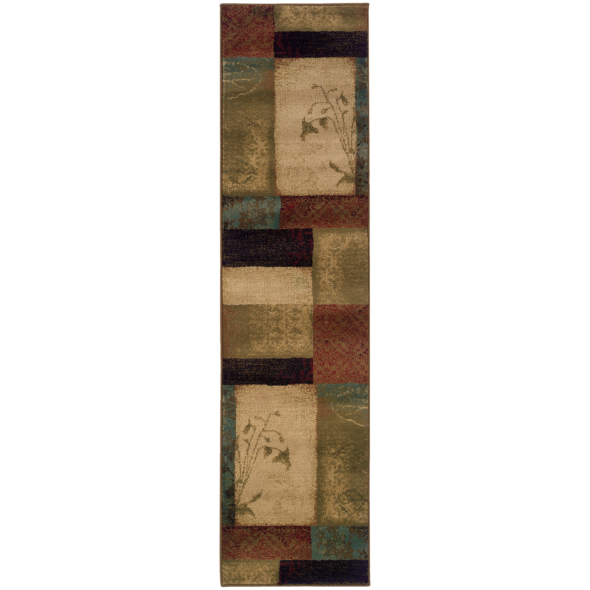 Hudson 040A1 Beige Geometric Rug