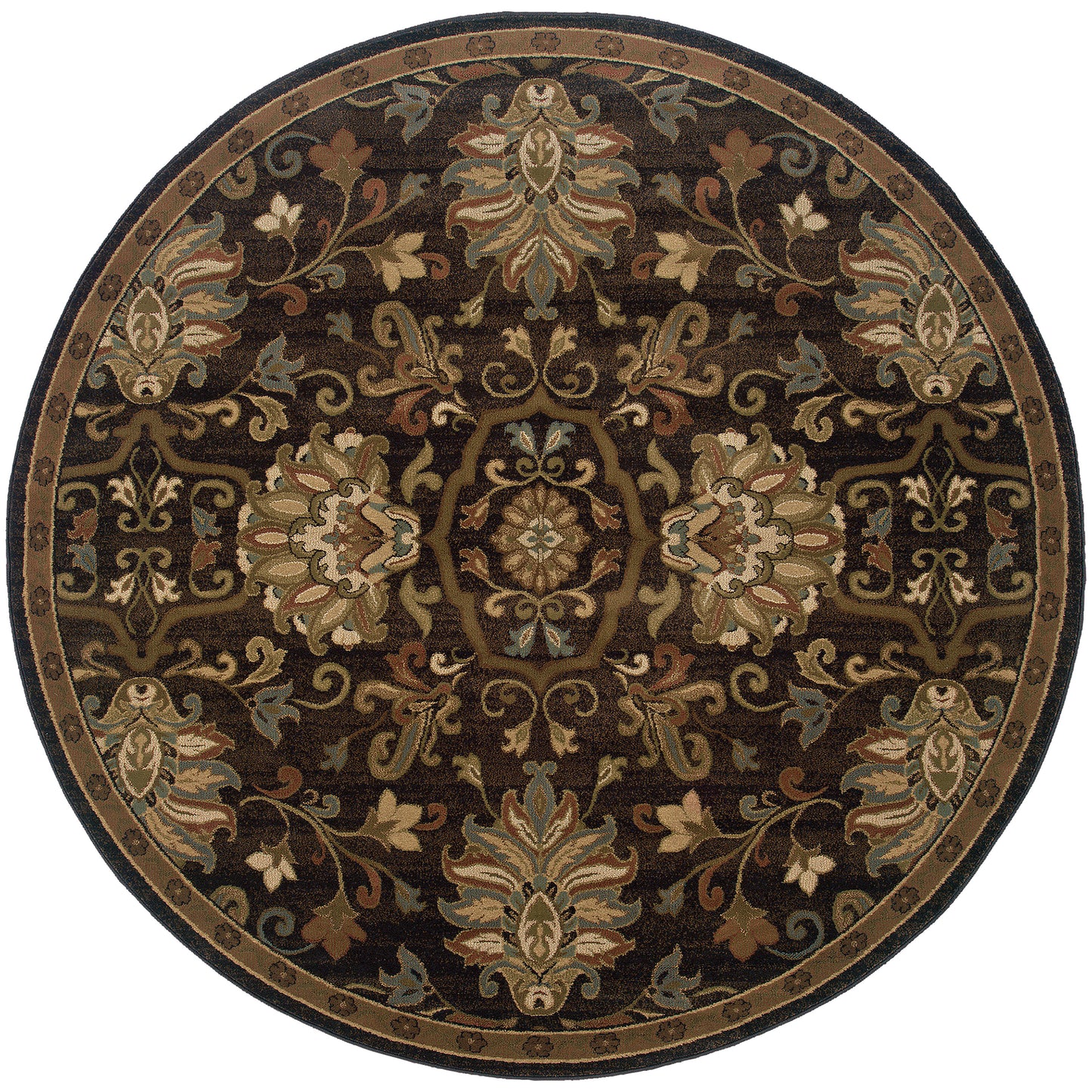 Hudson 042G1 Brown Oriental Rug