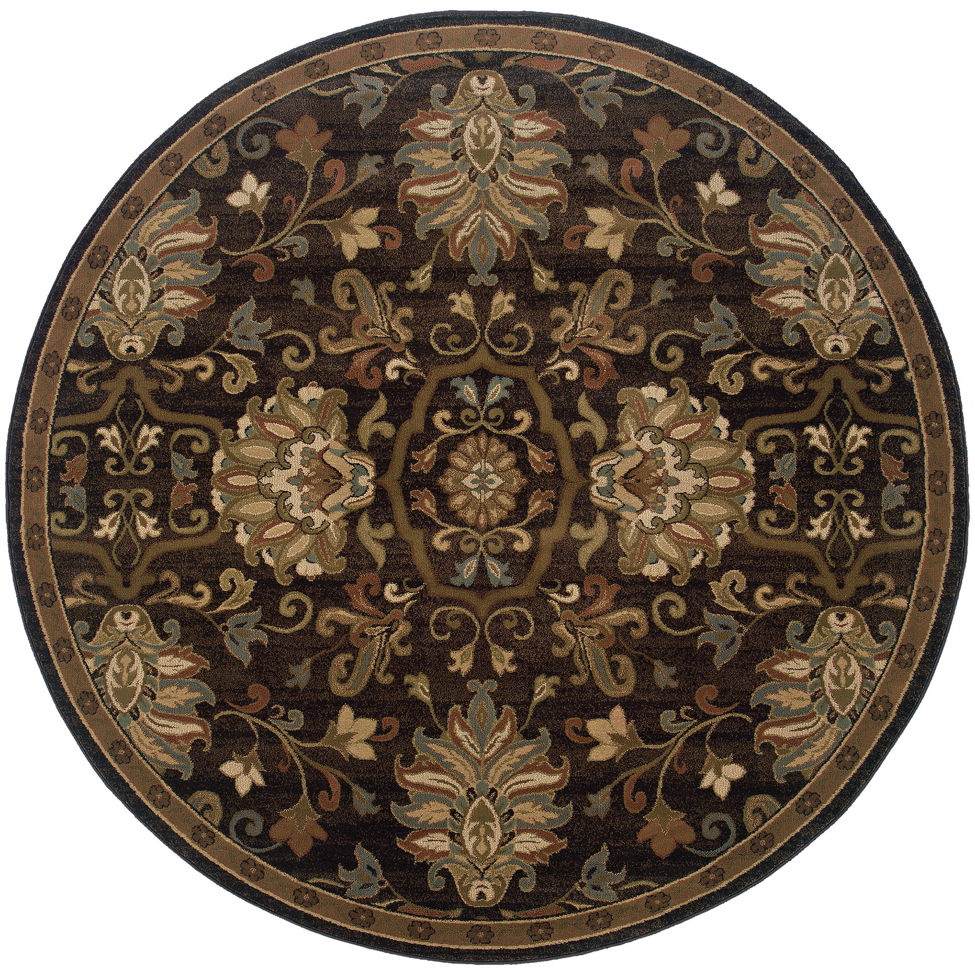 Hudson 042G1 Brown Oriental Rug