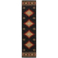 Hudson 087G1 Black Southwest/Lodge Rug