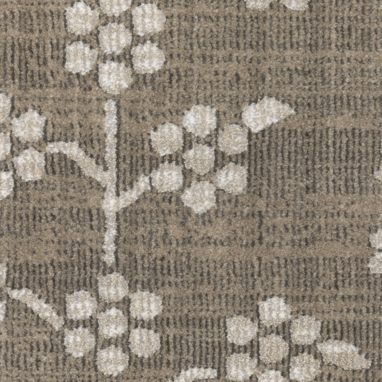 Intrigue INT01 Grey Floral Rug