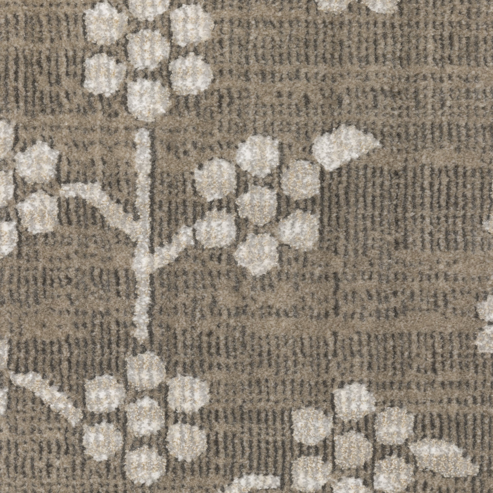 Intrigue INT01 Grey Floral Rug