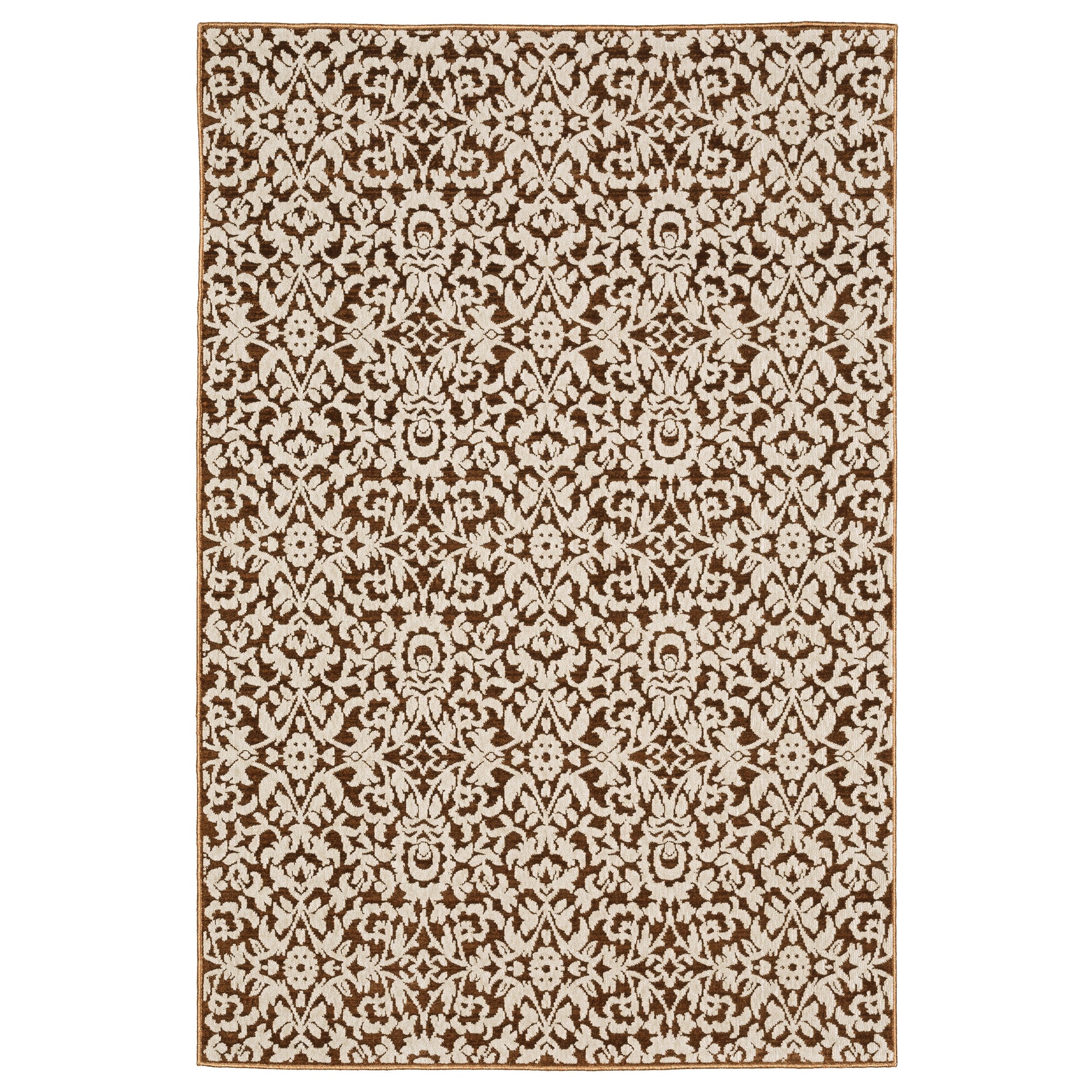 Intrigue INT02 Rust Oriental Rug
