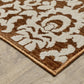 Intrigue INT02 Rust Oriental Rug