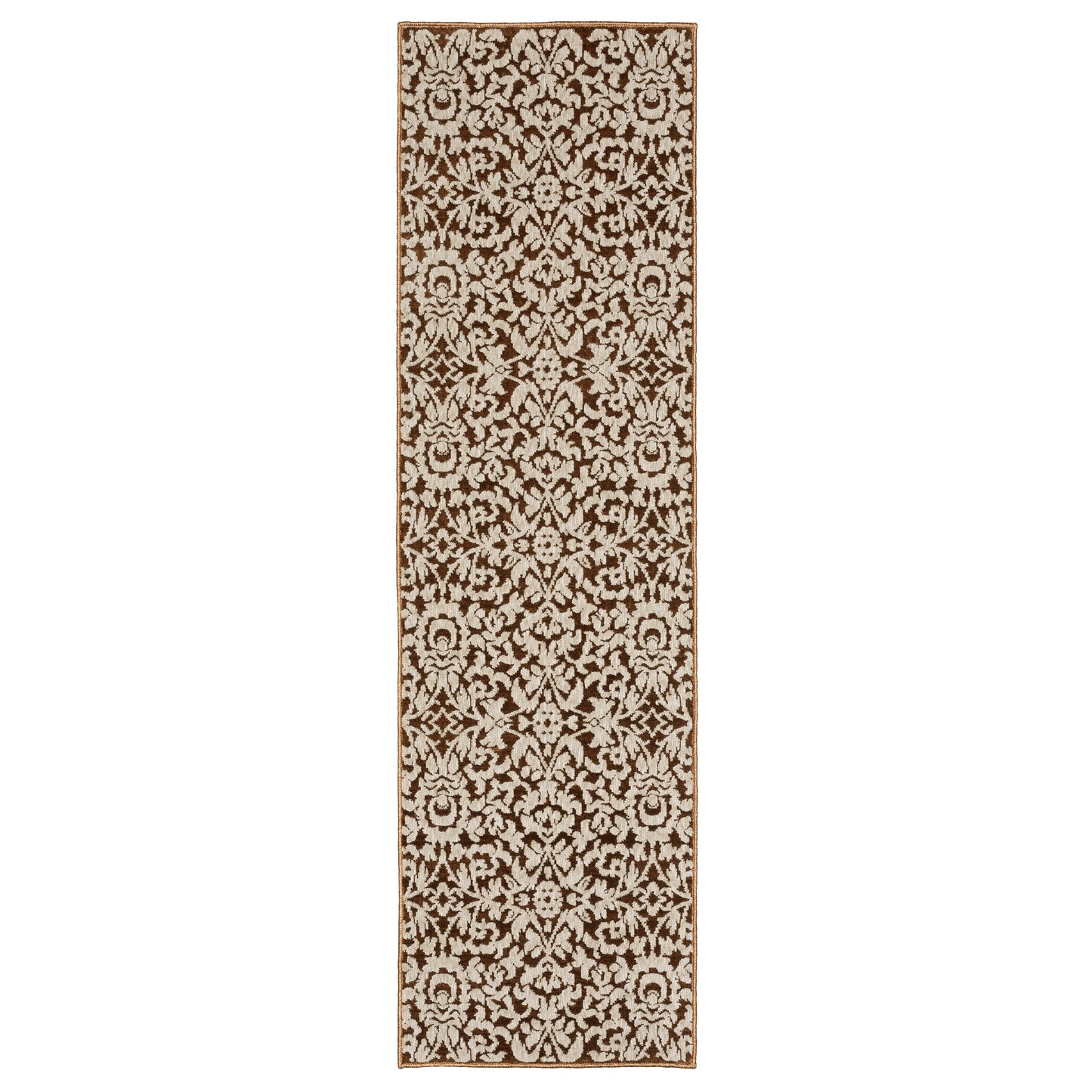 Intrigue INT02 Rust Oriental Rug