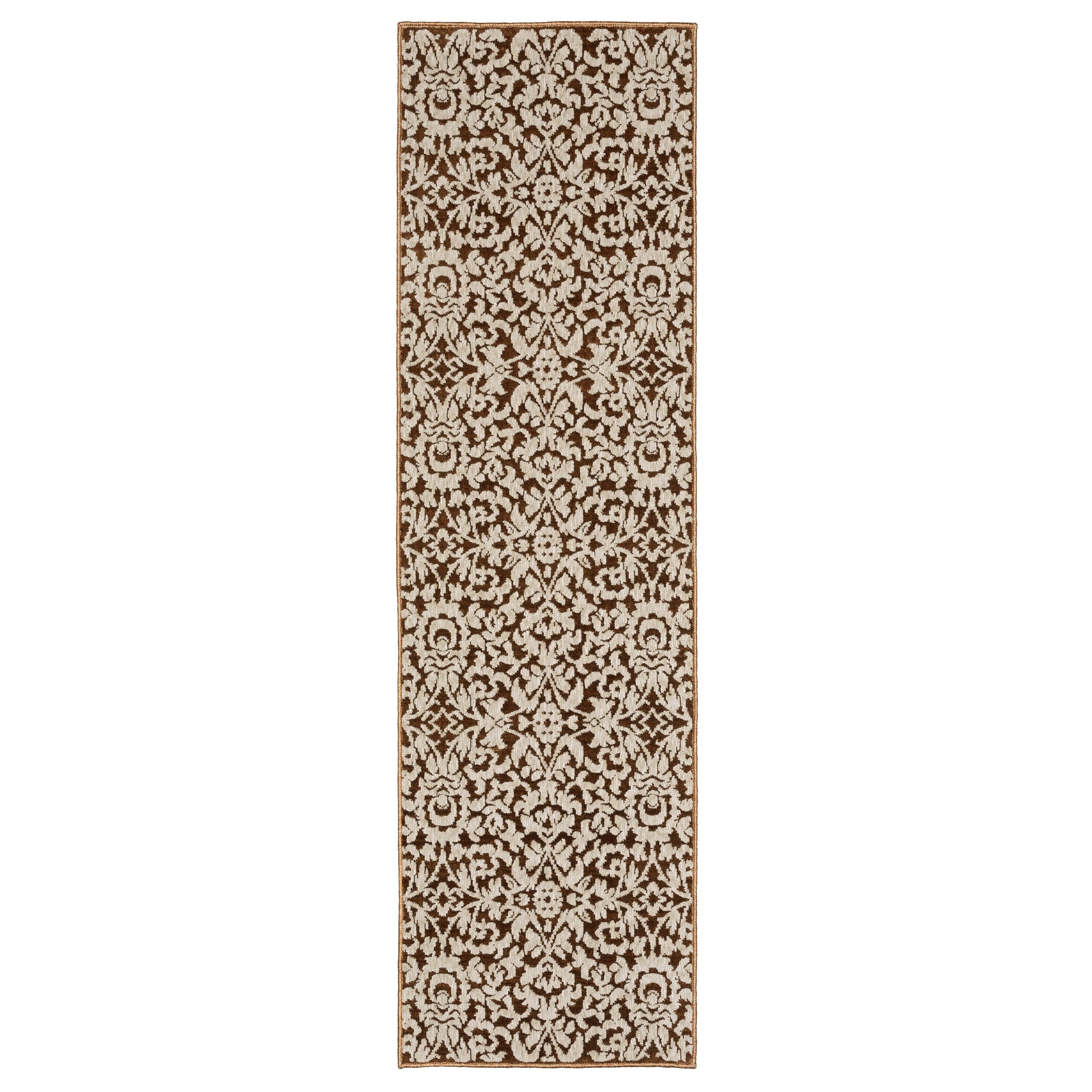 Intrigue INT02 Rust Oriental Rug