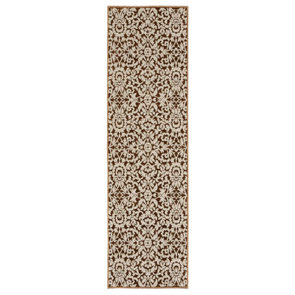 Intrigue INT02 Rust Oriental Rug