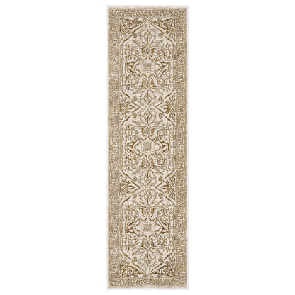 Intrigue INT03 Ivory Medallion Rug