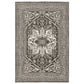 Intrigue INT04 Grey Medallion Rug