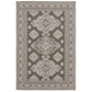 Intrigue INT06 Grey Medallion Rug