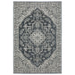 Intrigue INT07 Blue Medallion Rug
