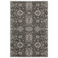Intrigue INT09 Grey Floral Rug
