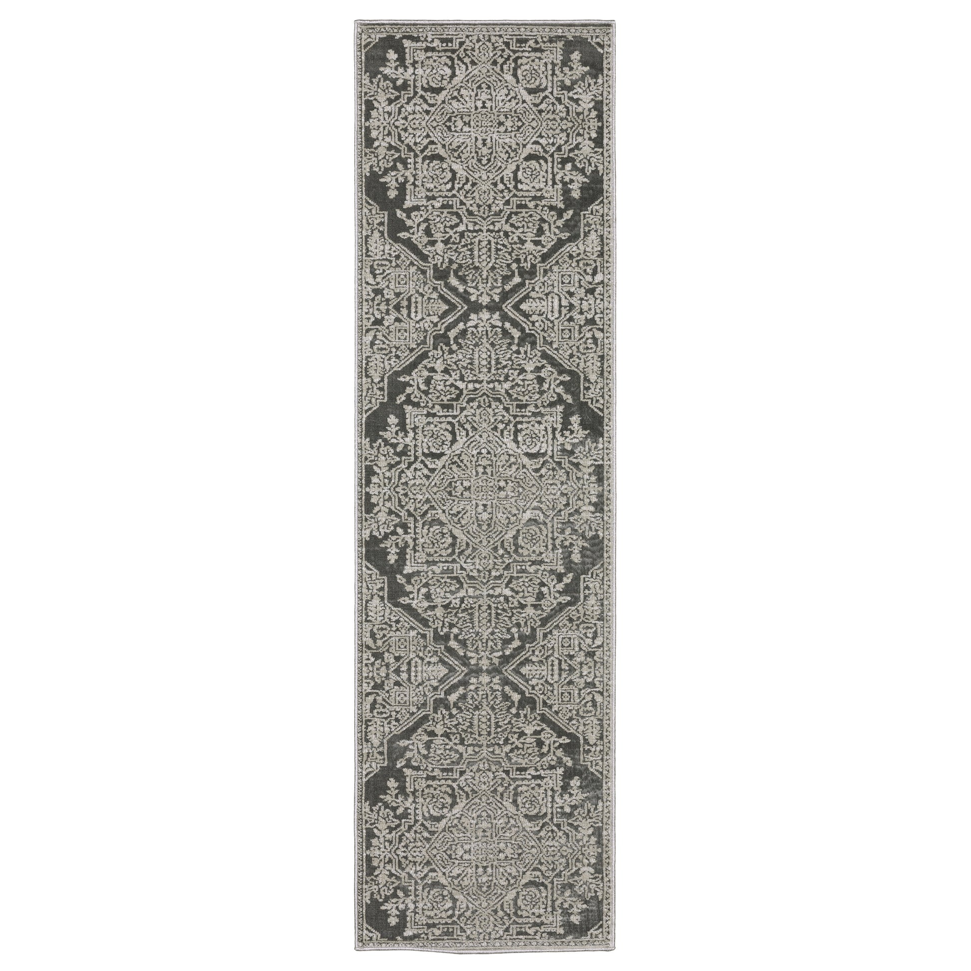 Intrigue INT12 Beige Medallion Rug