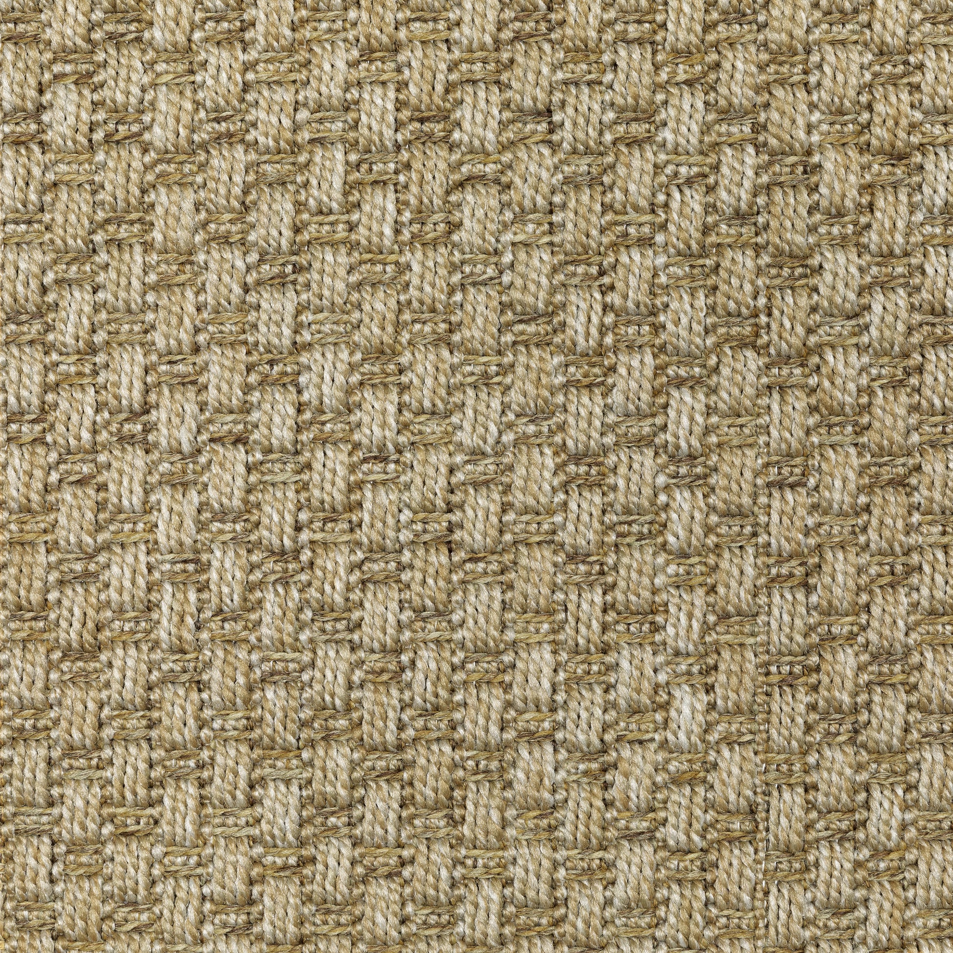 Karavia Solid Sand/ Sand Abstract Flat Weave Rug