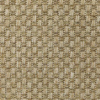 Karavia Solid Sand/ Sand Abstract Flat Weave Rug