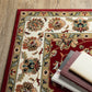 Kashan 4929R Red Floral Rug