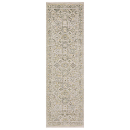 Keaton Kea06 Beige/ Blue Floral Oriental Rug
