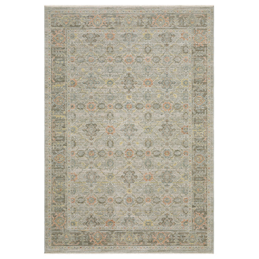 Keaton KEA10 Beige Floral Rug