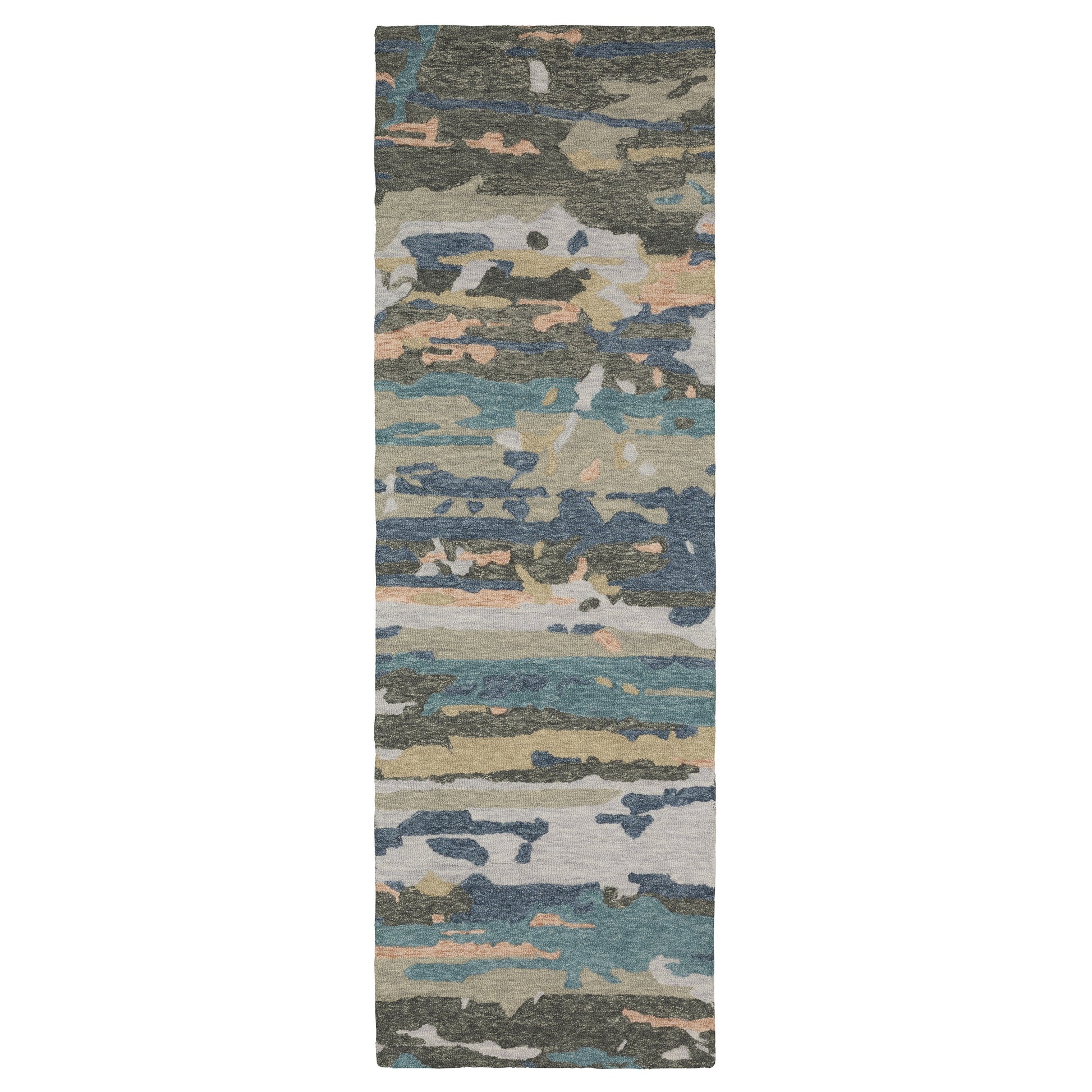 Kipton KIP01 Grey Abstract Rug