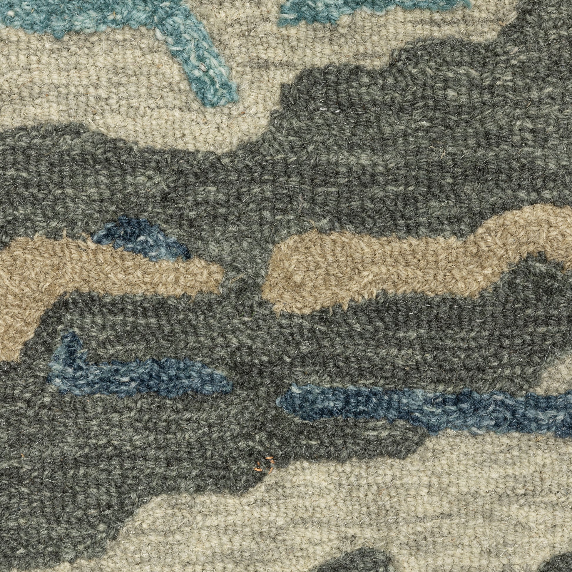 Kipton KIP01 Grey Abstract Rug
