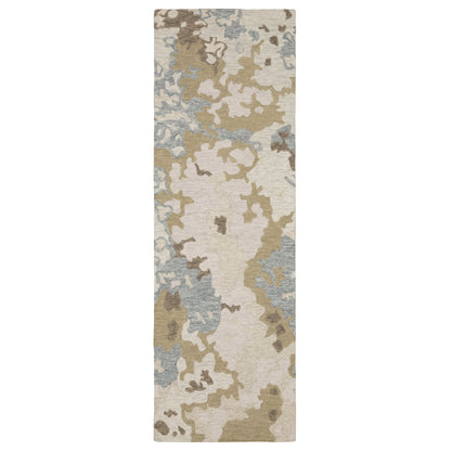 Kipton KIP06 Beige Abstract Rug
