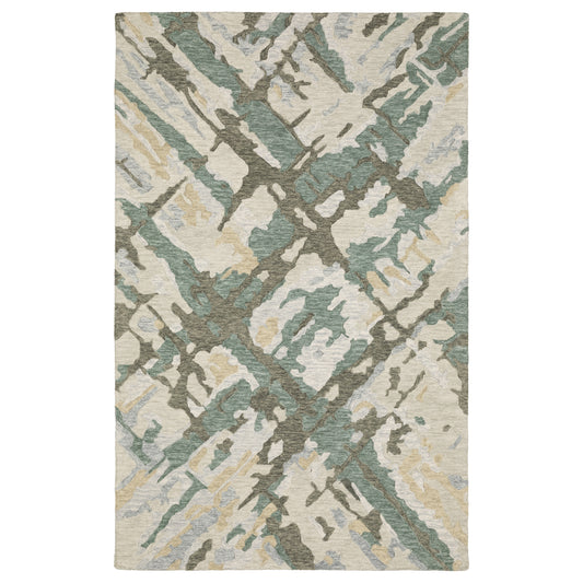 Kipton KIP08 Grey Abstract Rug
