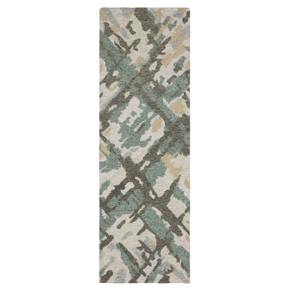 Kipton KIP08 Grey Abstract Rug
