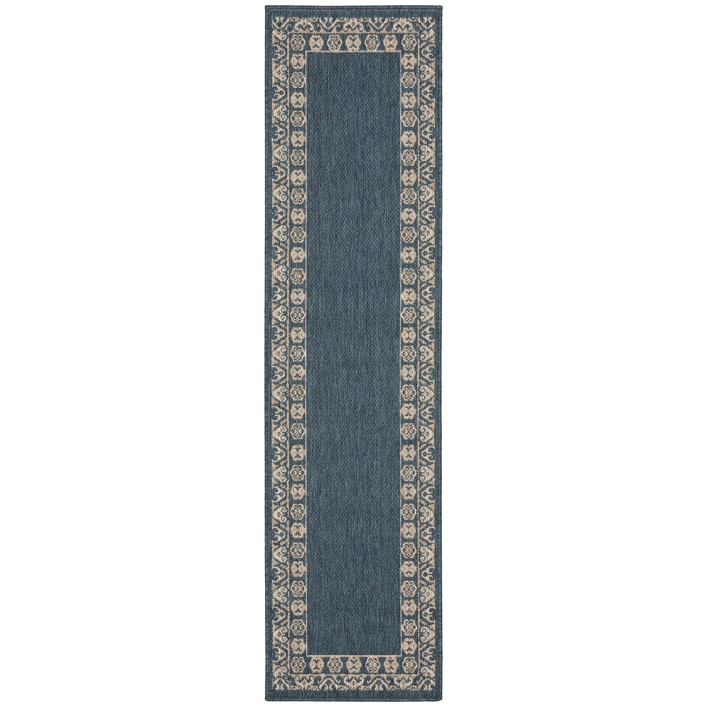 Latitude 1503B Blue Outdoor Rug