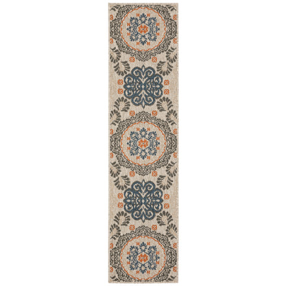 Latitude 1903W Grey Outdoor Rug